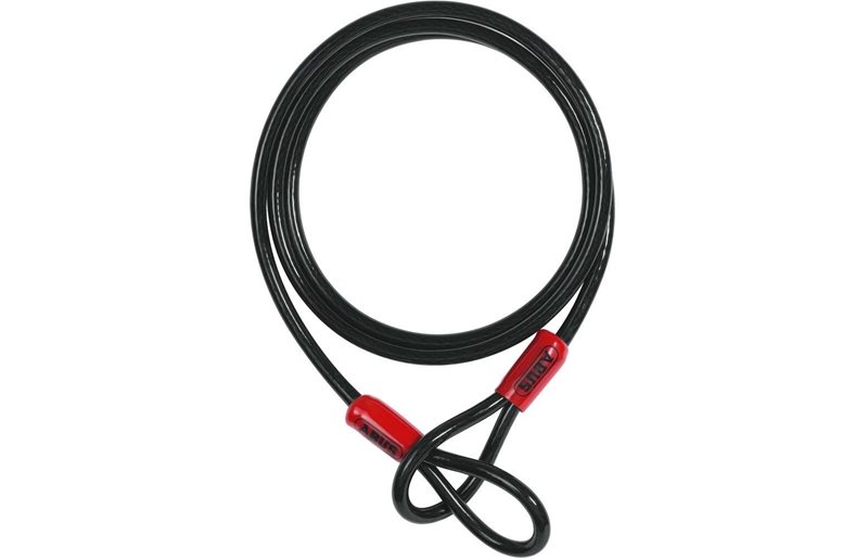 Abus Vajerlås Cobra 10 x 3000 mm svart