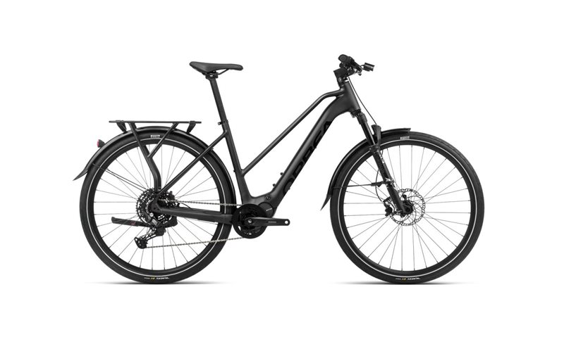 Orbea Elcykel Hybrid Kemen Mid 30 Metallic Night Black Matt-Gloss