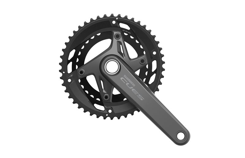 Shimano Vevparti Cues FC-U6010-2 2x11-speed with Chain Guard