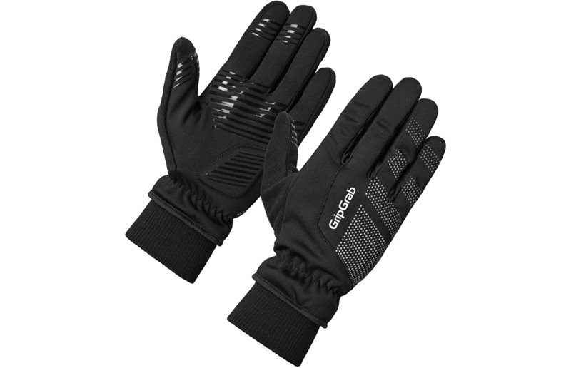 Pyöräilyhanskat GripGrab RIDE 2 Windproof Winter Gloves Black