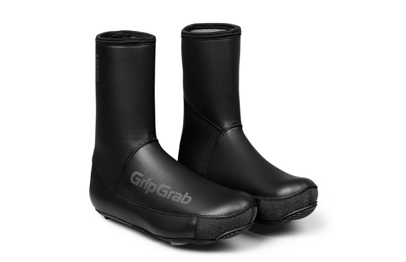 Skoovertræk GripGrab Arctic 2 Waterproof Deep Winter Road Shoe Covers Black