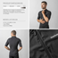 Pyöräilypaita GripGrab AquaRepel Water-Resistant Short Sleeve Jersey Black