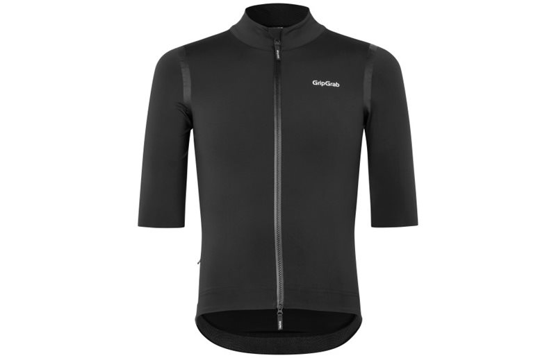 Pyöräilypaita GripGrab AquaRepel Water-Resistant Short Sleeve Jersey Black