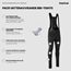 Pyöräilyhousut GripGrab PACR Water-Resistant Bib Tights Black