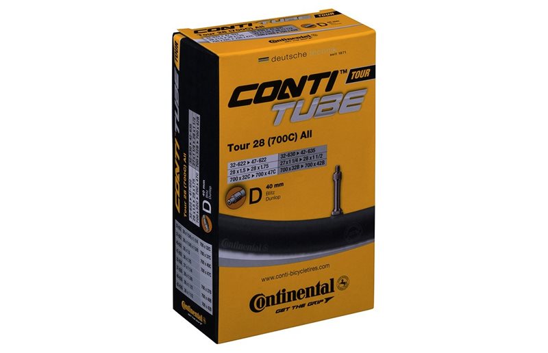 Cykelslange Continental Tour All 28" Dunlop 40mm 32/47-622/42-635