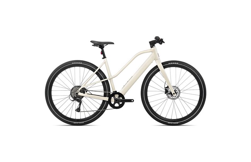Orbea Elcykel Hybrid Vibe Mid H30 Ivory White Gloss