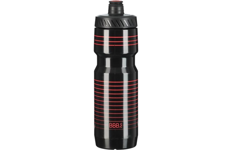 Cykelflaska BBB Cycling AutoTank XL BWB-15 Drinking Bottle 750ml Black/Red Stripes