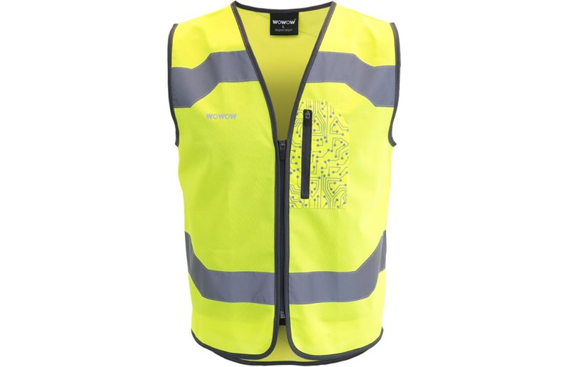 Pyöräilyliivi Wowow Vest Sr Drone Yellow