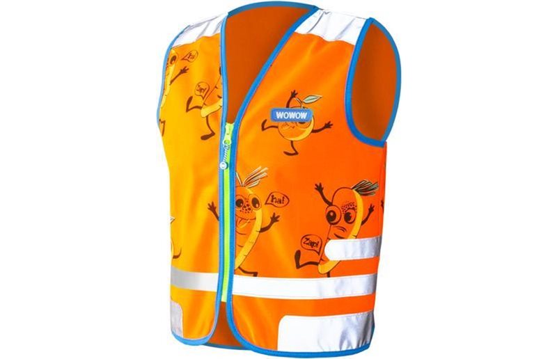 Pyöräilyliivi Wowow Vest Kids Comic Veggie Jacket Orange