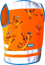 Pyöräilyliivi Wowow Vest Kids Comic Veggie Jacket Orange
