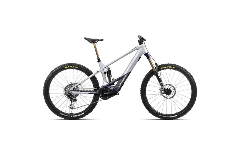 Orbea El MTB Wild M-ltd Halo Silver-Tanzanite Carbon View Matt