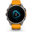 Multisport-älykello Garmin Fenix 8 AMOLED Sapphire 47 grey/orange