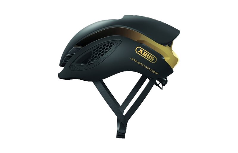 Abus Cykelhjälm Gamechanger Black Gold