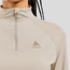 Juoksupaita Odlo Essentials Ceramiwarm Mid Layer Half Zip W Silver Cloud