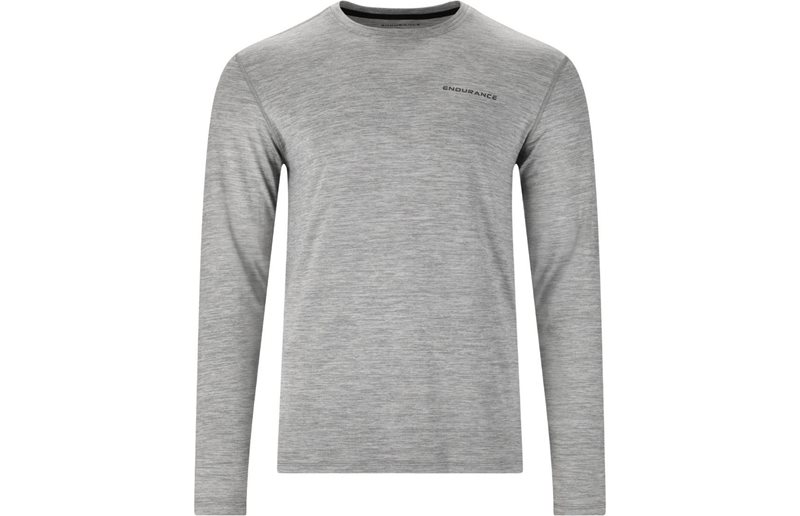 Endurance Abdon Melange Long Sleeve Tee M