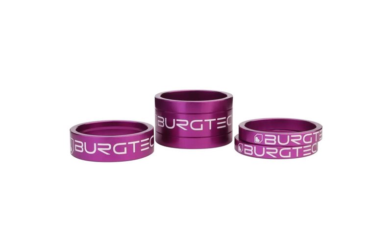 Burgtec Ohjainkannattimen Spacerit Stem Spacers Sioletti