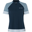 Vaude Pyöräilypaita W Altissimo Q-Zip Shirt Dark Sea/Nordic Blue