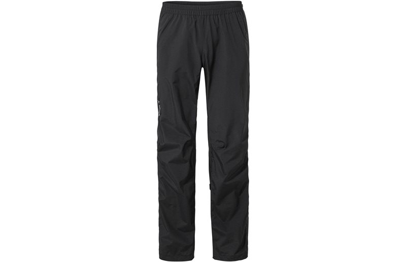 Vaude Pyöräilyhousut M Yaras Rain Zip Pants Iv Black
