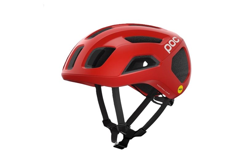Sykkelhjelm Poc Ventral Air Mips Prismane Red Matt