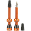 TUBOLIGHT Tubeless-venttiili Käyttöön Insertin Kanssa - 50 mm Oranssi