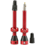 TUBOLIGHT Tubeless-venttiili Käyttöön Insertin Kanssa - 50 mm Punainen