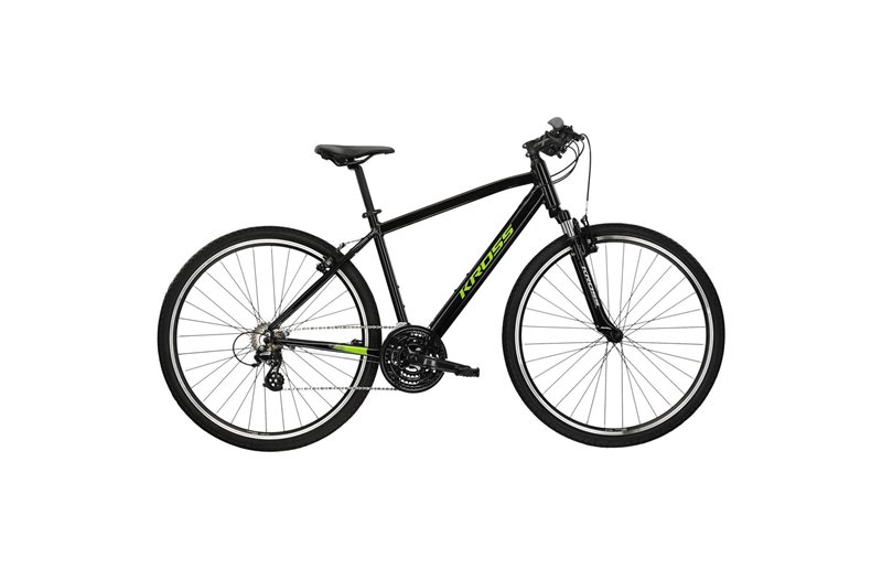 Hybridipyörä Kross Evado 2.0 Black/Green
