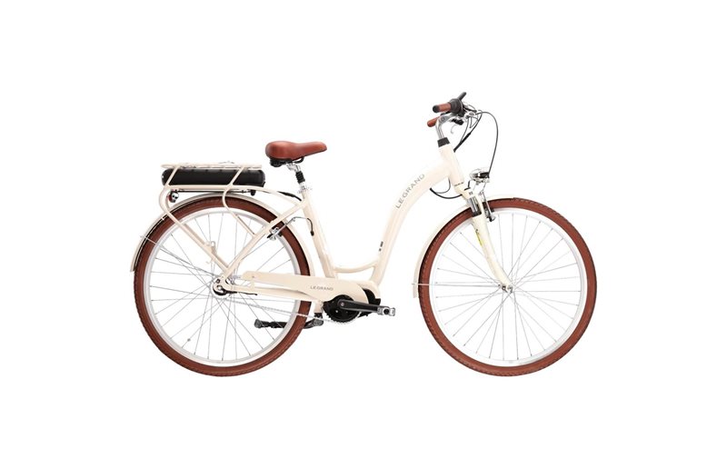 Naisten sähköpyörä Kross Le Grand eLille 3 Beige/White