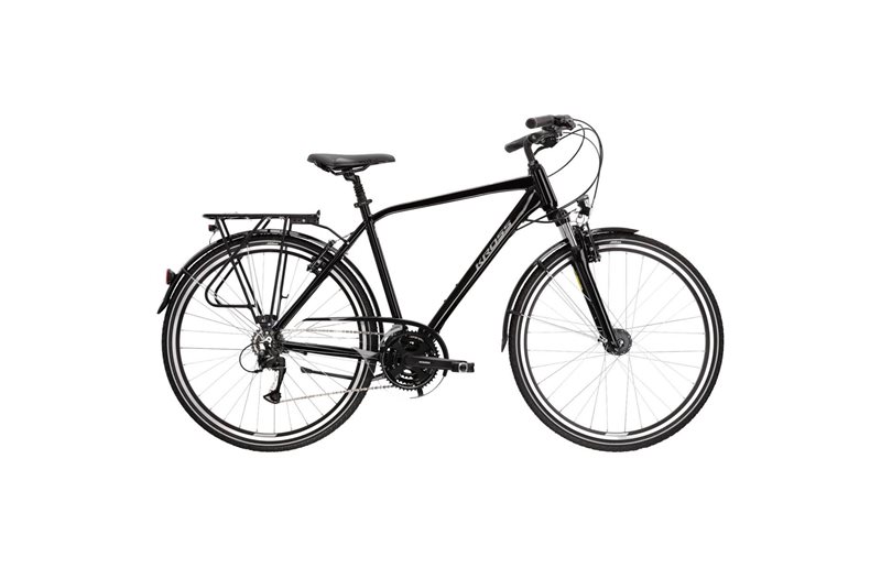 Kaupunkipyörä Kross Trans 4.0 Black/Grey