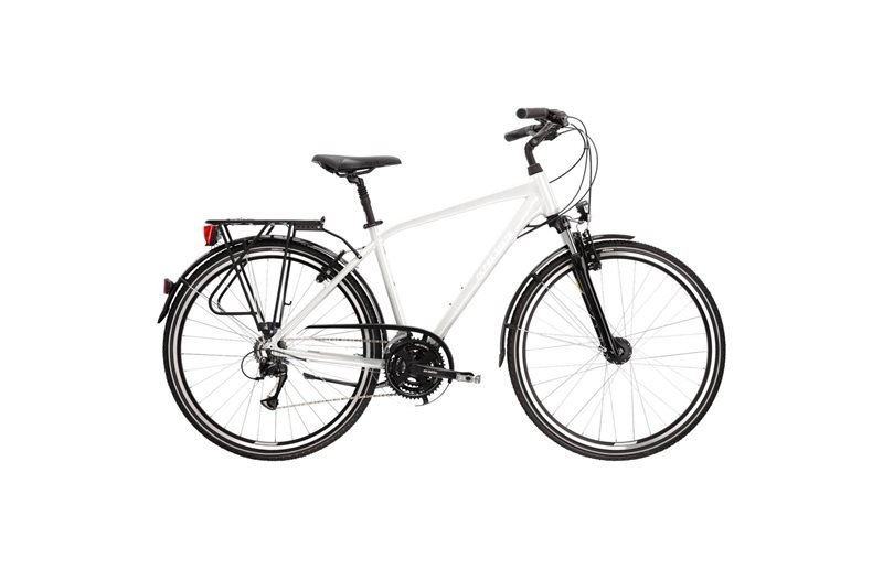 Kaupunkipyörä Kross Trans 4.0 Pearl/Black