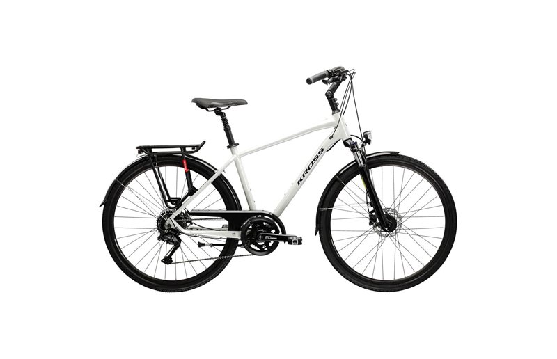 Kaupunkipyörä Kross Trans 5.0 Grey/Navy Blue