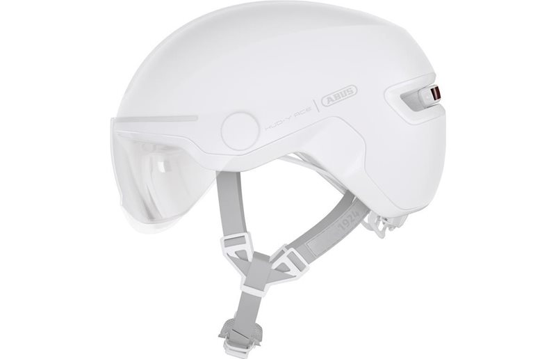 Pyöräilykypärä ABUS Hud-Y ACE Pure White