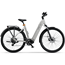 Naisten sähköpyörä Ecoride Tripper 4 Mid Low Valkoinen