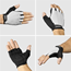 Pyöräilyhanskat GripGrab EXPLR Padded Short Finger Summer Gloves White