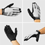 Pyöräilyhanskat GripGrab RIDE Lite Padded Full Finger Summer Gloves White