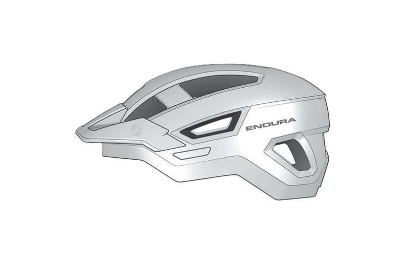 Maastokypärä Endura Hummvee Helmet White