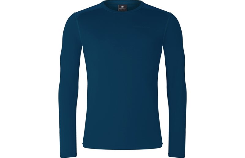 Cykeltröja Endura Hummvee L/S Tech Tee Barra Blue