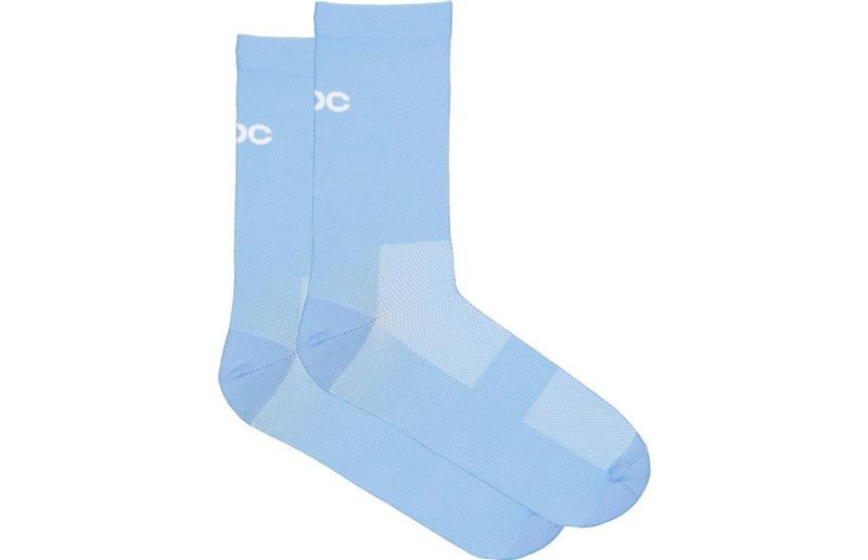Pyöräilysukat POC Cadence Road Socks Bazzite Blue