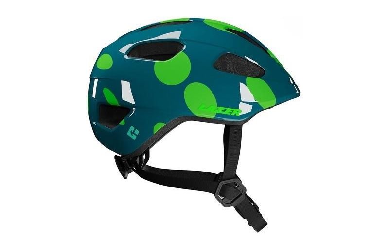 Cykelhjälm Barn Lazer Nutz 2.0 KinetiCore Blue/Green
