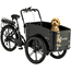 Laatikkopyörä Cargobike Flex Dog Musta