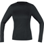 Aluskerrasto Gorewear M Base Layer LS Shirt Women Black