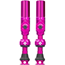 Tubeless venttiilipari Muc-Off Big Bore Hybrid - Schrader 35mm Pinkki