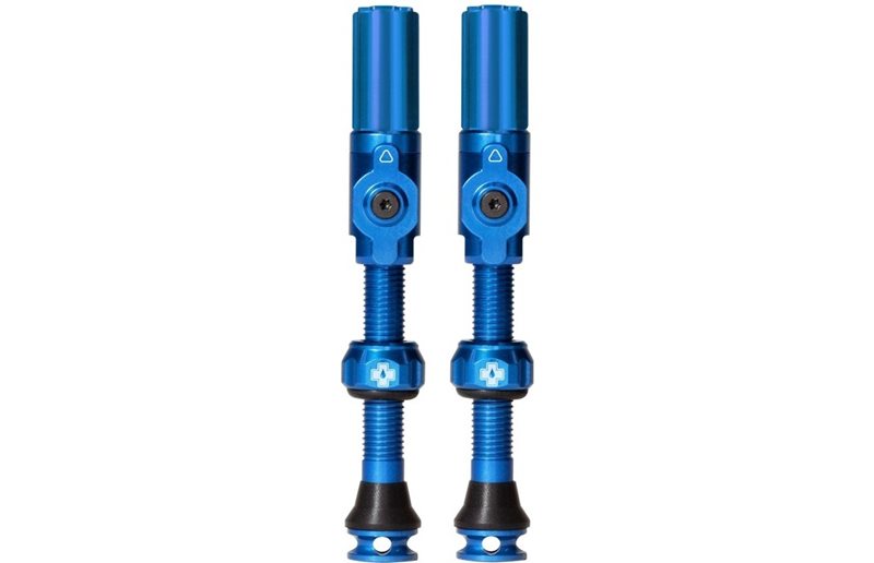 Tubeless venttiilipari Muc-Off Big Bore Hybrid - Schrader 45mm Sininen
