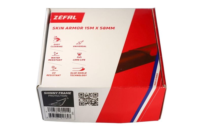 Runkosuoja Zefal Spare part Skin Armor Roll Frame protection 15m Clear Gloss