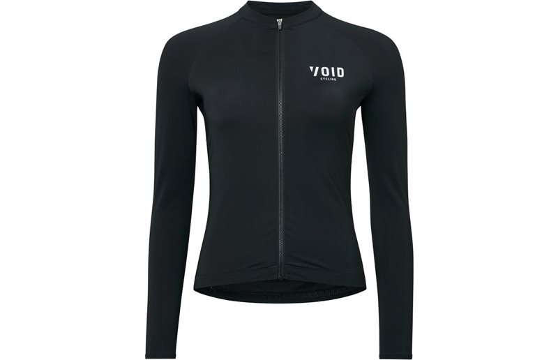 Pyöräilypaita Void Pure Jersey 2.0 LS Women Black