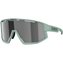 Matte Green-Smoke Mirror Silver
