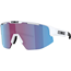 Cykelbriller Bliz Matrix Small Matte White-Rose/Violet Mirror Blue