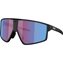 Matte Black-Rose/Violet Mirror Blue
