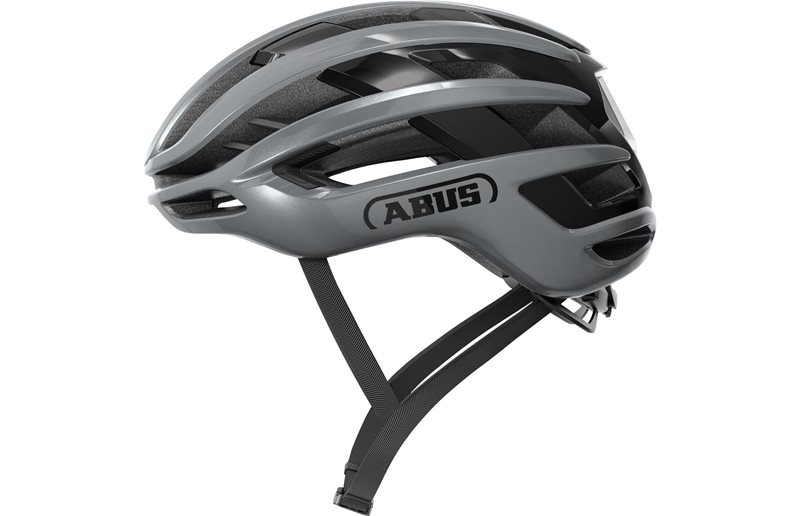 Cykelhjälm Abus AirBreaker 2.0 Graphite Silver
