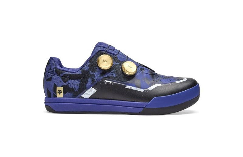 Cykelskor Fox Union Boa Goldstone LE Purple
