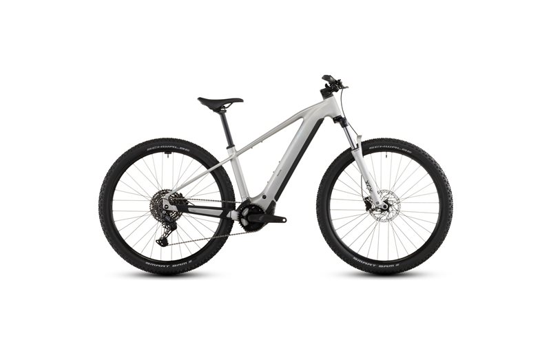 El MTB Cube Reaction Hybrid ONE 600 HS PL CX Sleekgrey/Prism